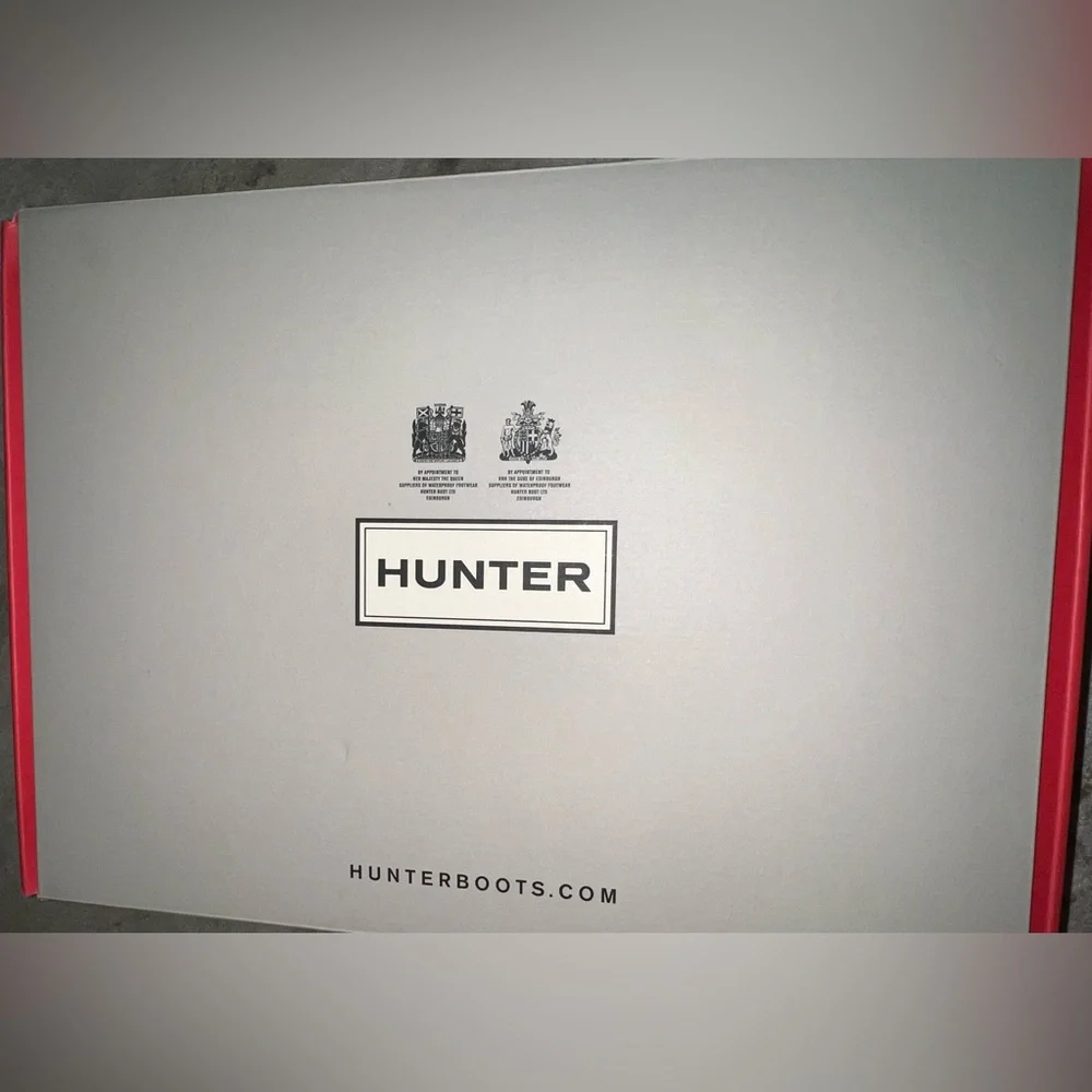 NIB Hunter Original Giant Glitter Glitter Rain Boots Valtameri Blue Size EU 37 - Picture 12 of 14